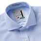 Alviso 100% Cotton Non - Iron Pinpoint Slim Fit Button Cuff  Shirt