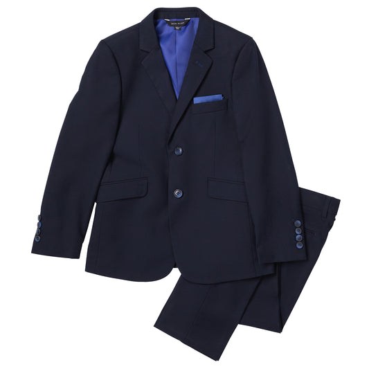 David Oliver Boys Slim Fit Dress Suit BRENT NAVY