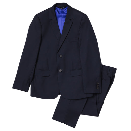 David Oliver Boys Husky Fit Dress Suit JAKE NAVY HUSKY