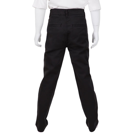 David Oliver Boys Chino Skinny Fit Pants RICK BLACK