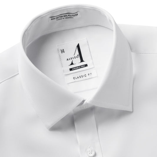 Alviso Poly Cotton Twill Regular Fit Short Sleeve Shirt