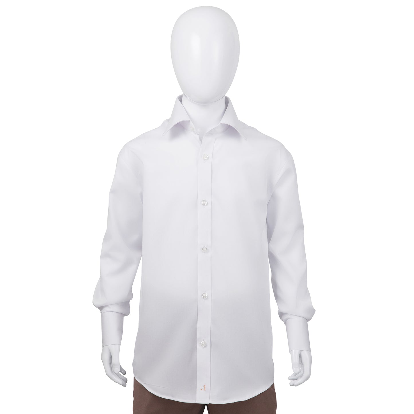 Alviso Poly Cotton Twill Husky Fit Button Cuff Shirt