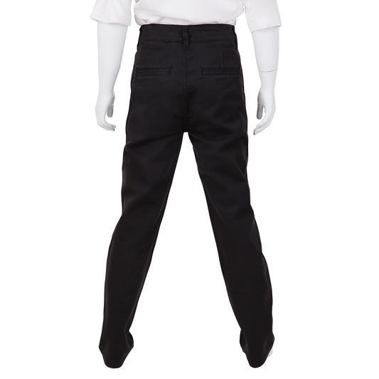 David Oliver Boys Chino Husky Fit Pants   RICK BLACK HUSKY